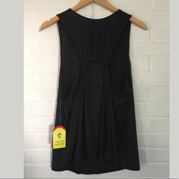 Zumba NWT My Moves My Rules Open Back Tank • XL - Picture 4 of 4